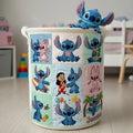 Personalized Ohana Storage Basket Custom Name Kids Toy Organizer Laundry Basket GradoCreations