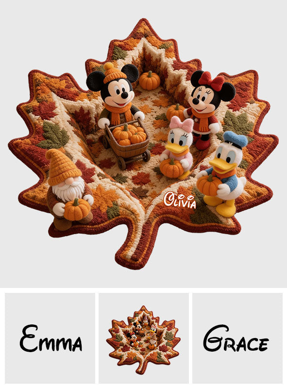 Personalized Cartoon Mouse Non-Slip Tufted Rug Gift for Kids Non-Slip Tufted Rug GradoCreations