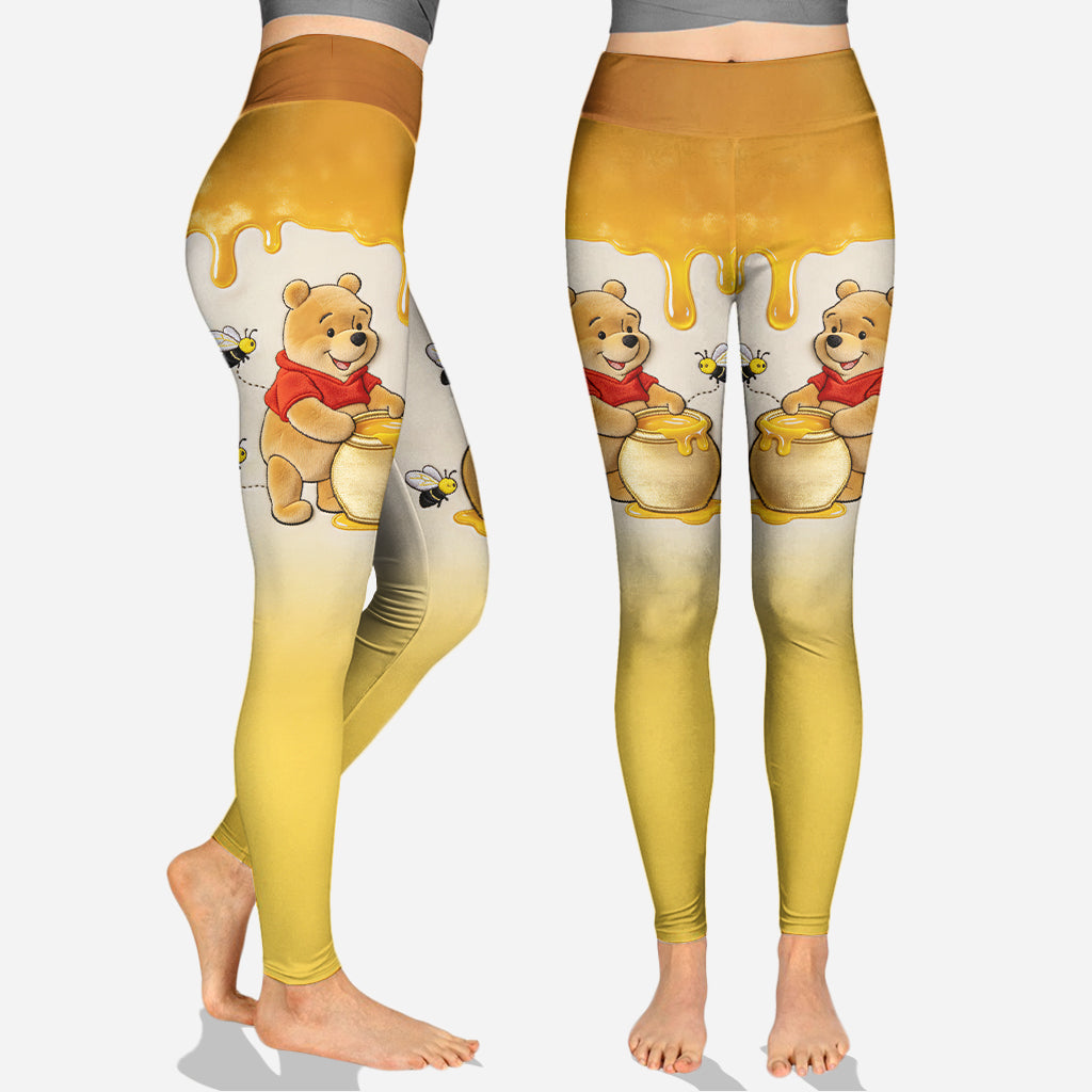 Personalized Honey Bear Hoodie 100th Anniversary Gift Hoodie & Leggings GradoCreations