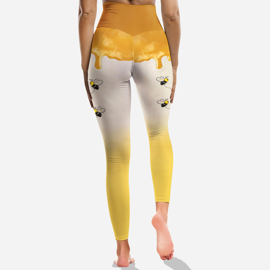 Personalized Honey Bear Hoodie 100th Anniversary Gift Hoodie & Leggings GradoCreations