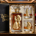 Personalized Beauty and the Beast Whiskey Decanter Set Gift for Couples Whiskey Decanter Set GradoCreations
