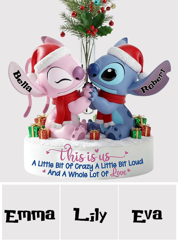 Personalized Ohana Custom Shape Acrylic Flower Vase Gift Custom Shape Acrylic Flower Vase GradoCreations