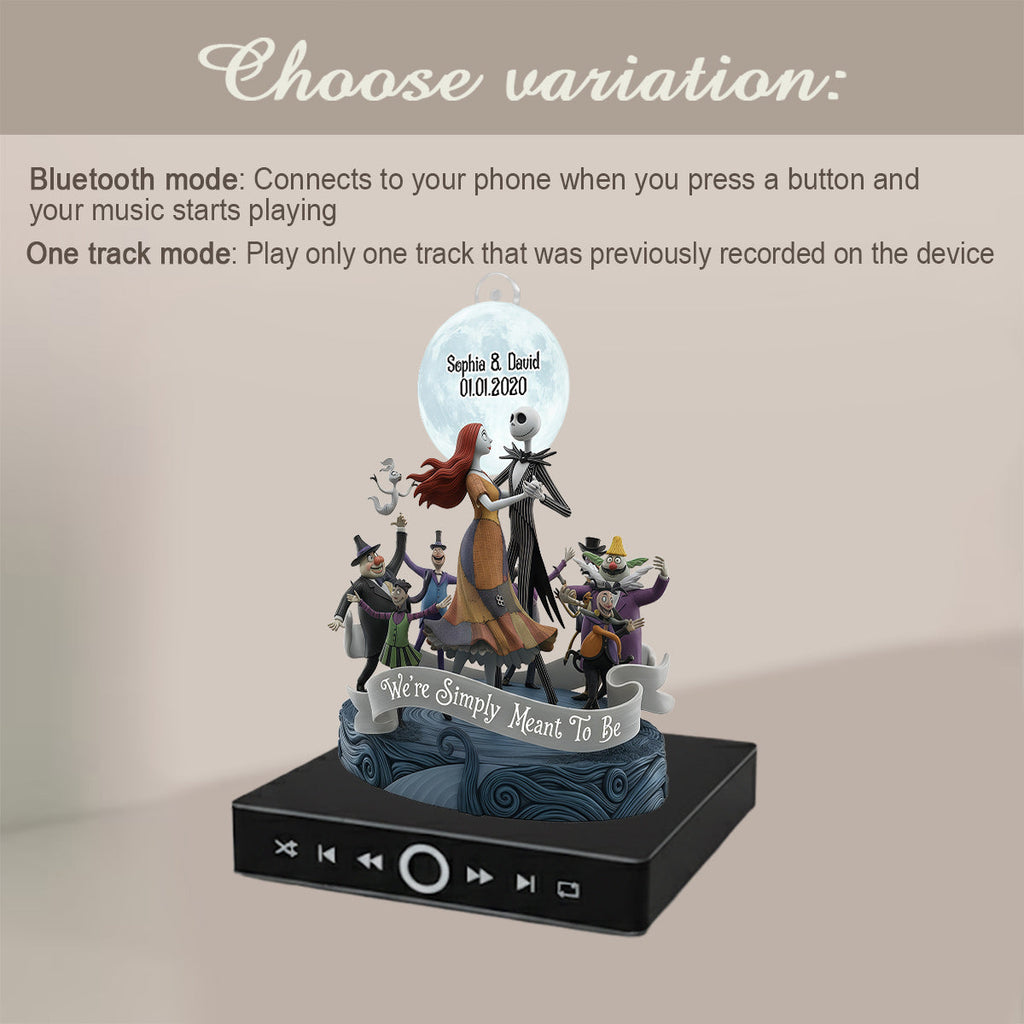 Personalized Music Ornament Custom Song Gift for Couples Music Ornament GradoCreations