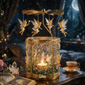 Personalized Magical Garden Fairy Spinning Candle Holder Gift Spinning Candle Holder GradoCreations