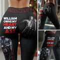 Personalized Star Wars Leggings Custom Name Gift for Her Leggings GradoCreations