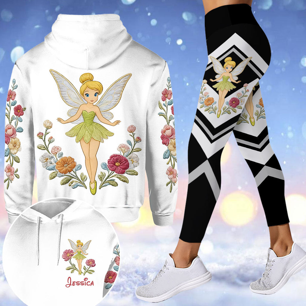 Personalized Tinkerbell Hoodie & Leggings Set Gift for Kids Hoodie & Leggings GradoCreations