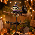 Personalized Cute Alien Baby Weather Vane Custom Outdoor Decor Weather Vane GradoCreations