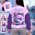 Personalized Varsity Jacket with Custom Name & Design for Kids Varsity Jacket GradoCreations
