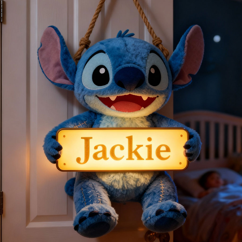 Personalized Ohana LED Light Acrylic Sign Custom Name Gift LED Light Acrylic Sign GradoCreations
