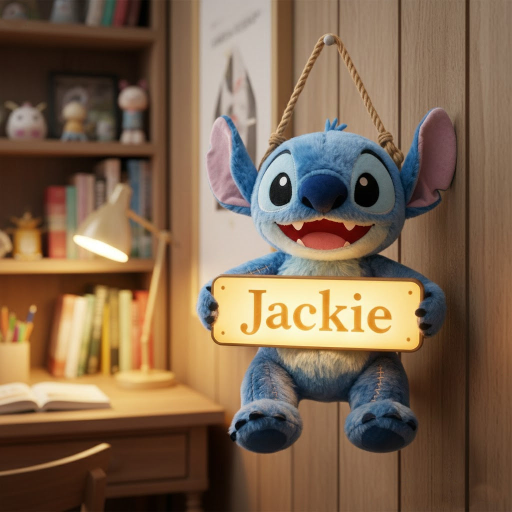 Personalized Ohana LED Light Acrylic Sign Custom Name Gift LED Light Acrylic Sign GradoCreations
