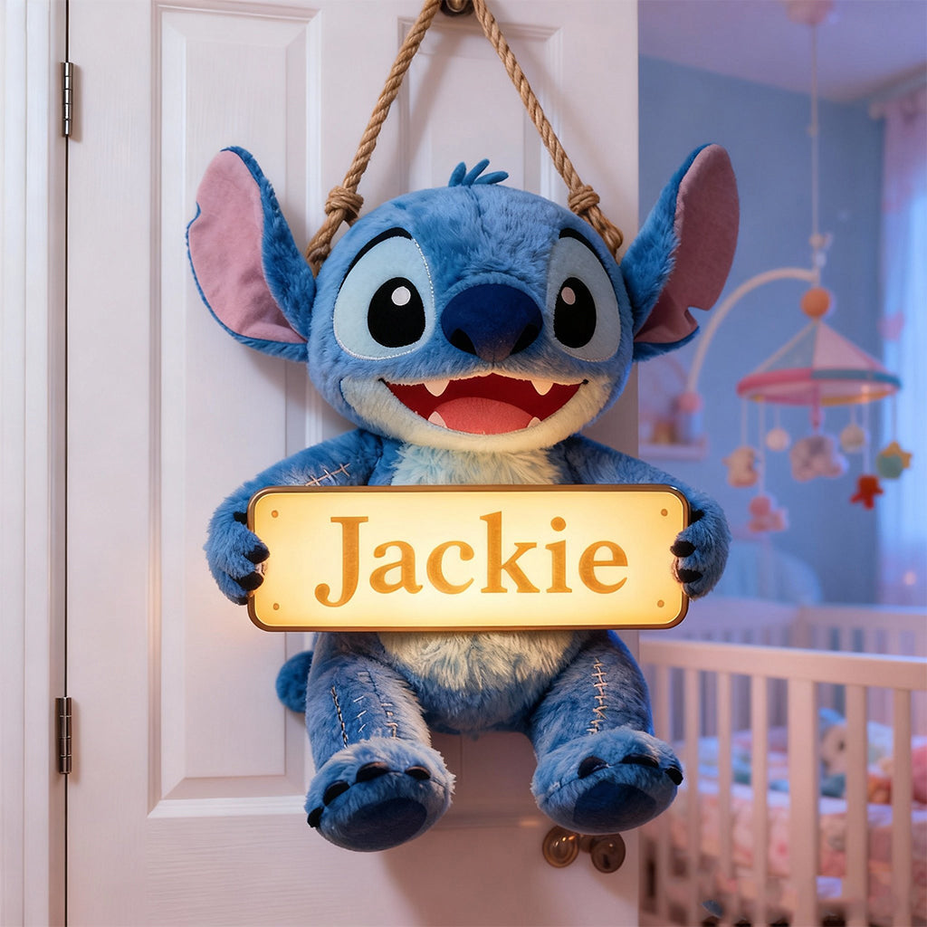 Personalized Ohana LED Light Acrylic Sign Custom Name Gift LED Light Acrylic Sign GradoCreations