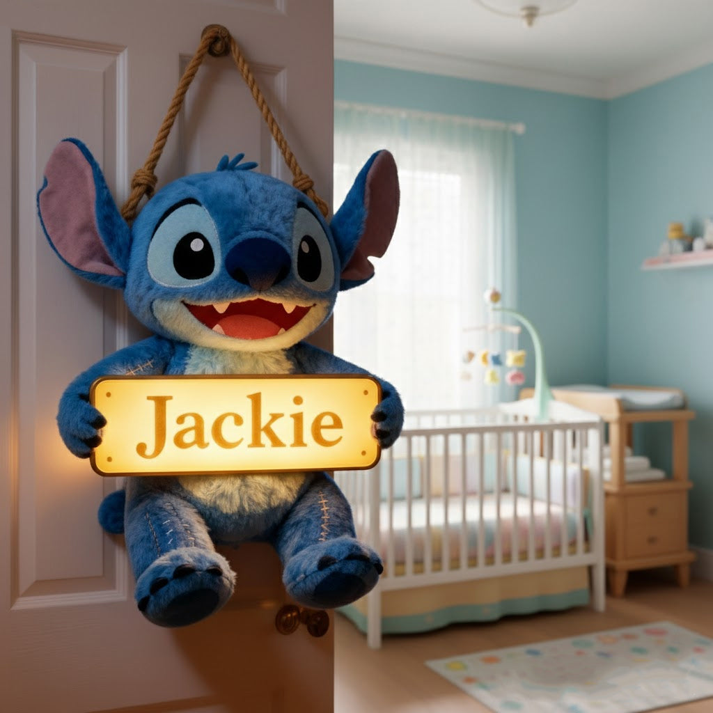 Personalized Ohana LED Light Acrylic Sign Custom Name Gift LED Light Acrylic Sign GradoCreations