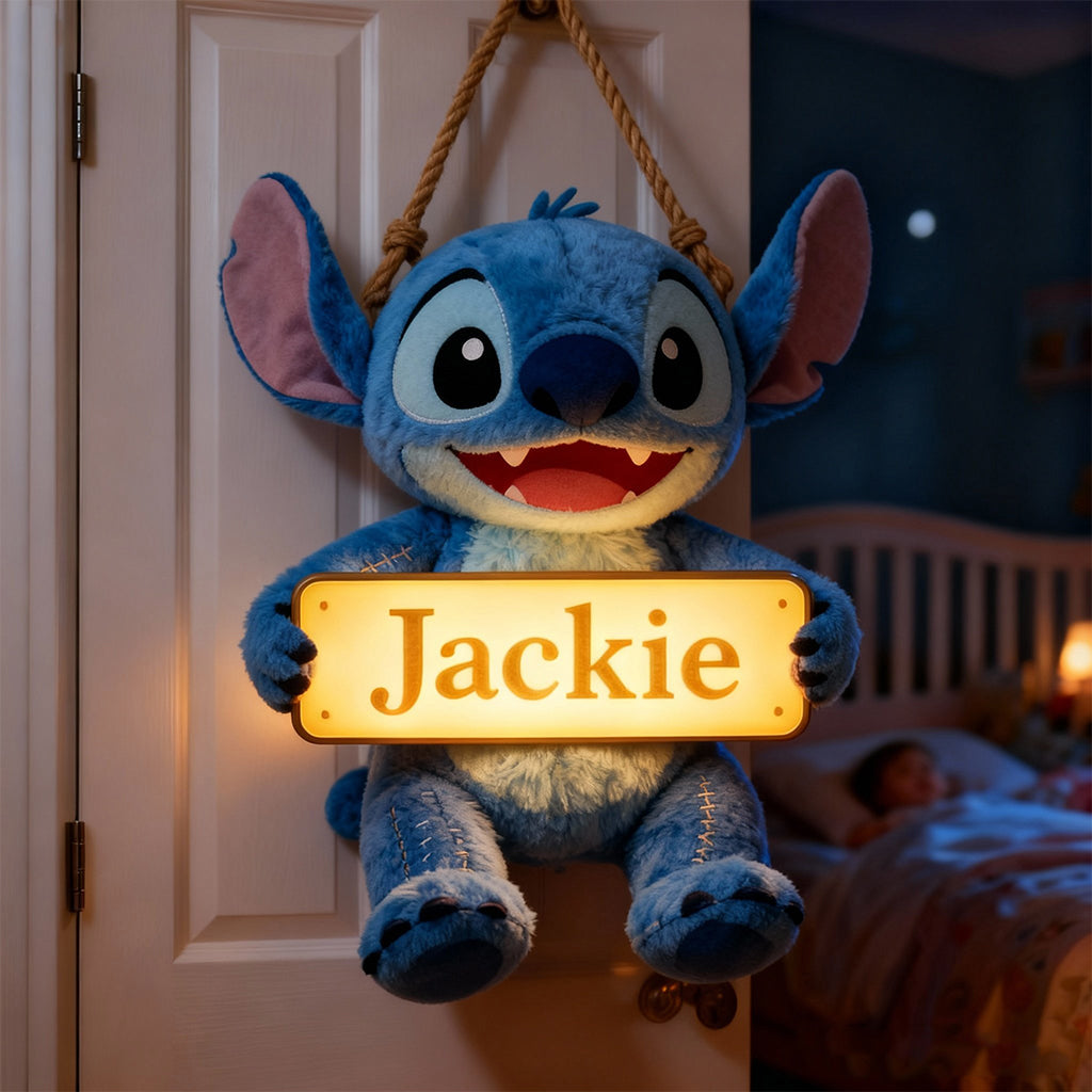 Personalized Ohana LED Light Acrylic Sign Custom Name Gift LED Light Acrylic Sign GradoCreations