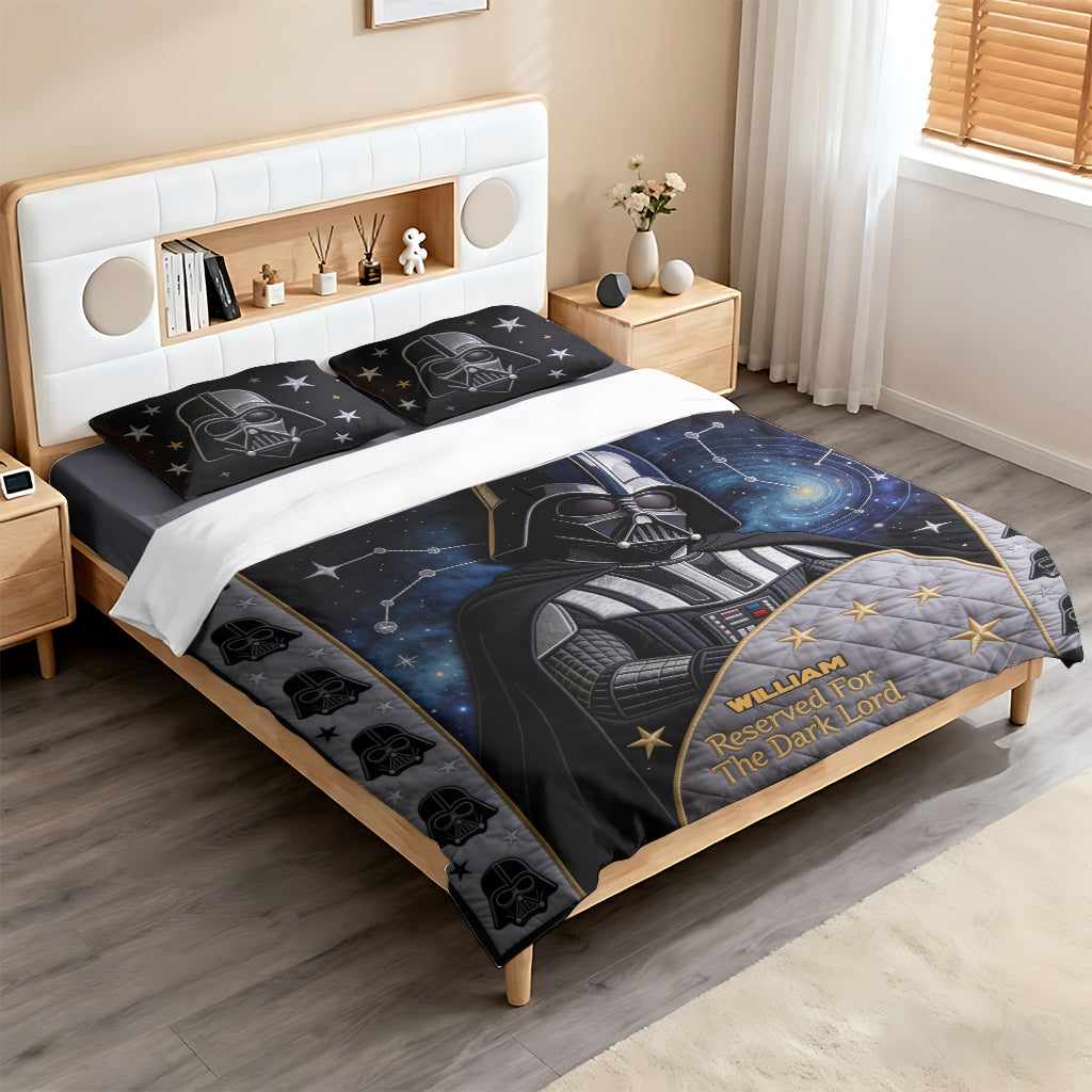 Personalized Darth Vader Bedding Set Custom Name Gift for Kids Bedding Set GradoCreations