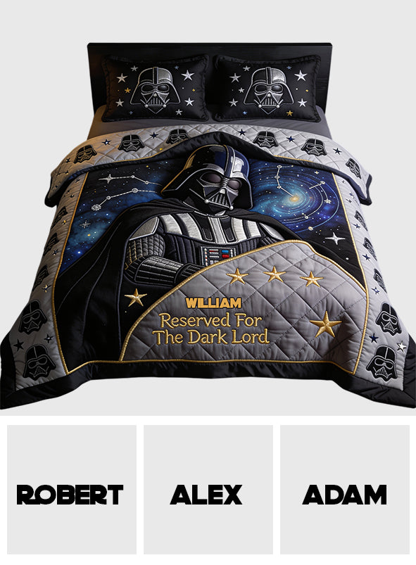 Personalized Darth Vader Bedding Set Custom Name Gift for Kids Bedding Set GradoCreations