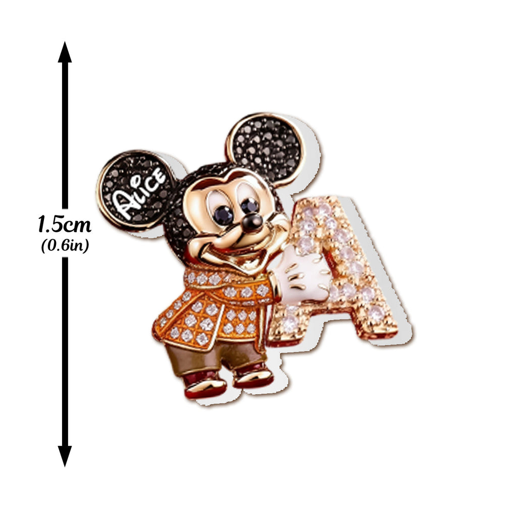 Personalized Cute Autumn Cartoon Mouse Stud Earrings Gift for Her Stud Earrings GradoCreations