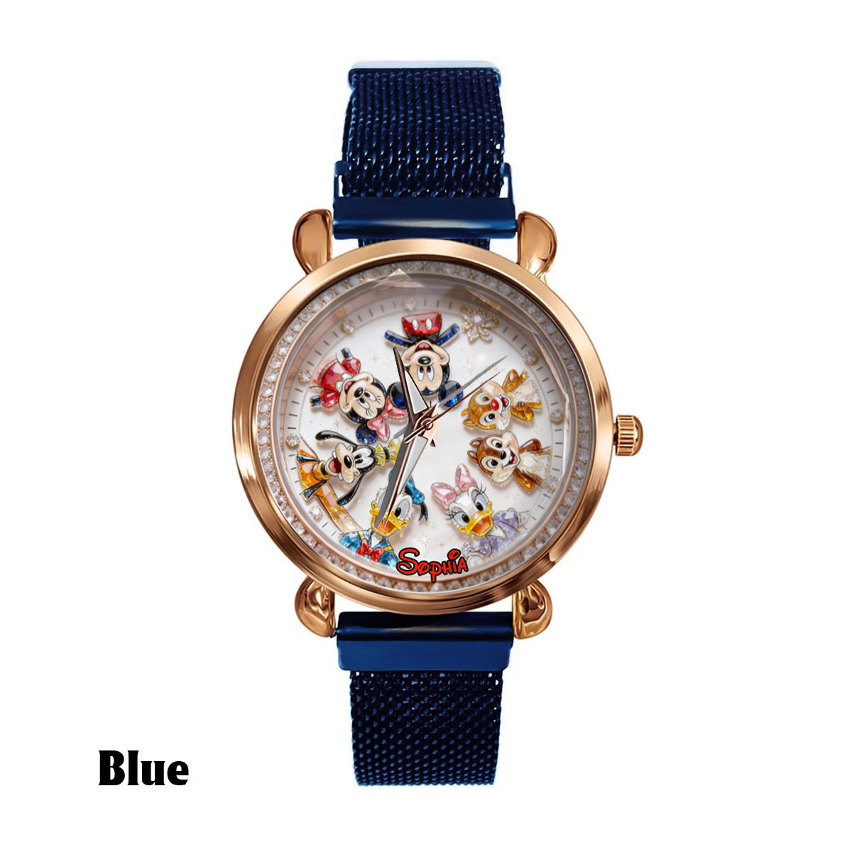 Personalized Disney Friends Women Hand Watch Unique Gift Women Hand Watch GradoCreations