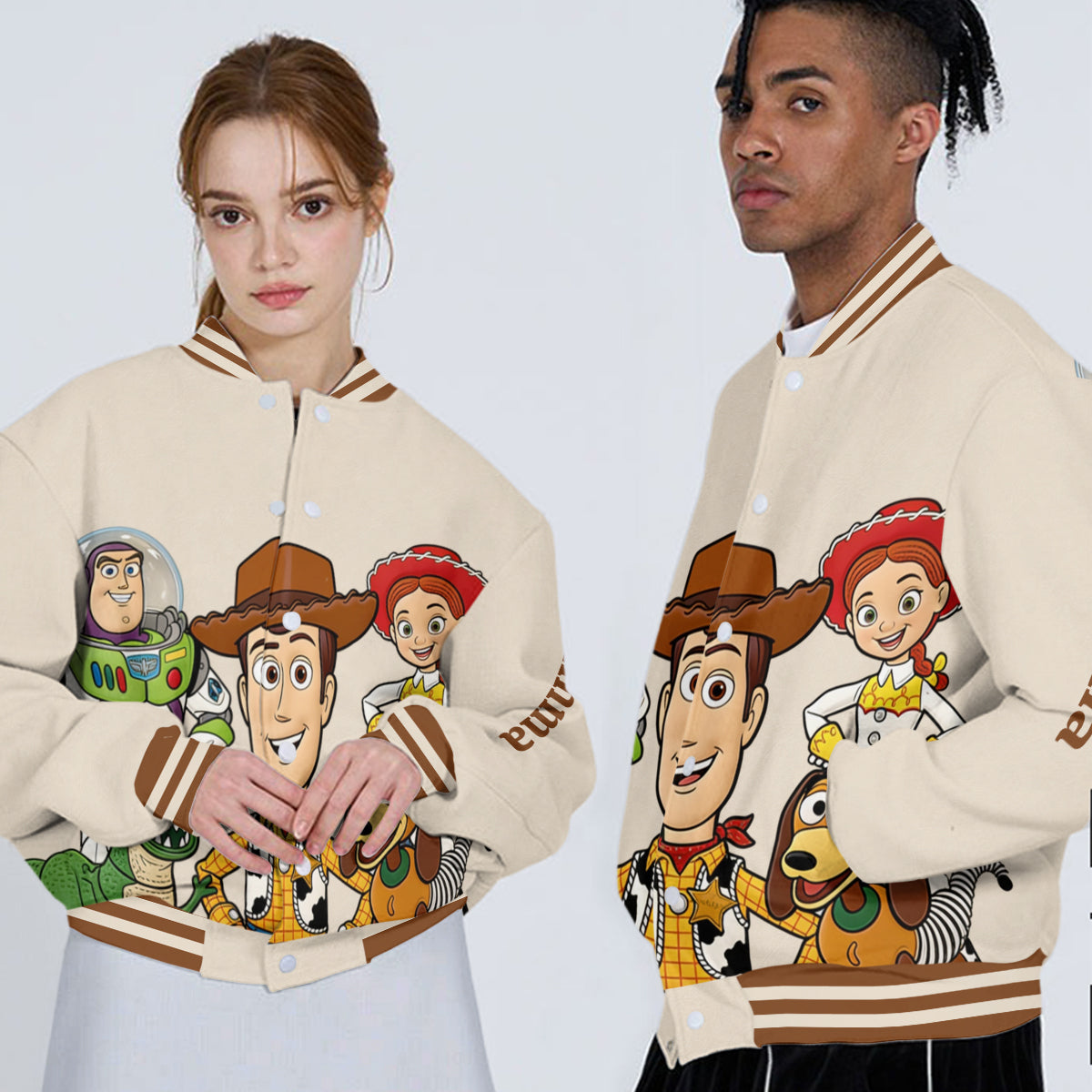Personalized Kids Varsity Jacket with Movie Design | Custom Name Gift Varsity Jacket GradoCreations