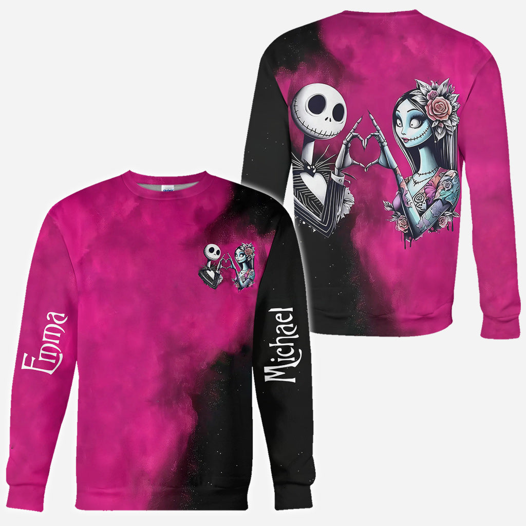 Personalized Nightmare All Over Shirt Custom Name Gift All Over Shirt GradoCreations