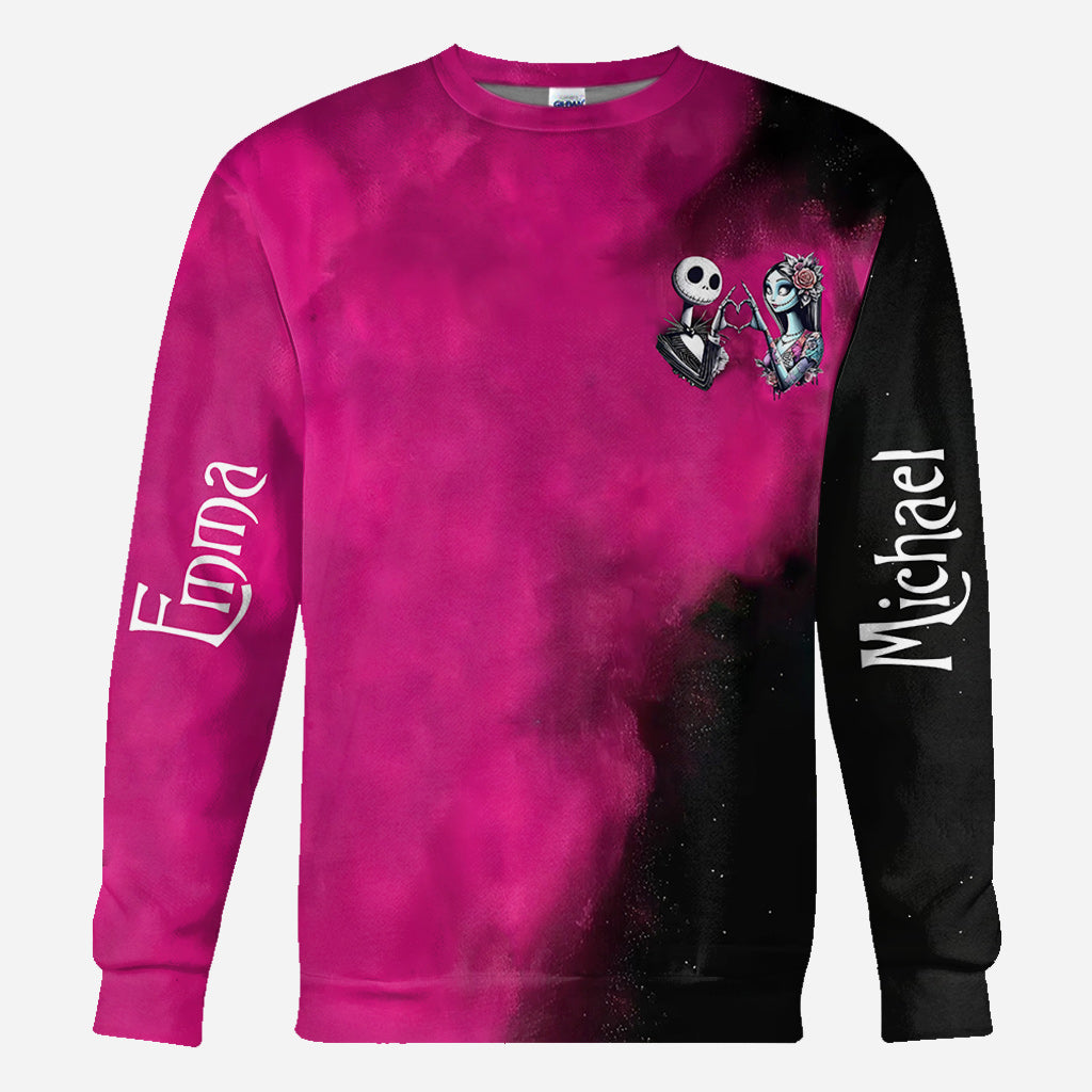 Personalized Nightmare All Over Shirt Custom Name Gift All Over Shirt GradoCreations
