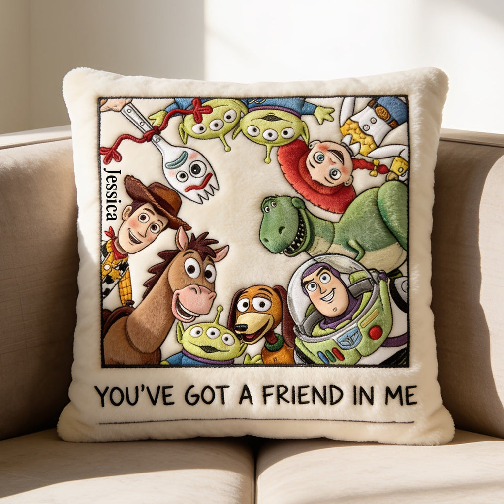 Personalized Faux Fur Pillow Custom Shape Kids Gift Idea Premium Faux Fur Pillow GradoCreations