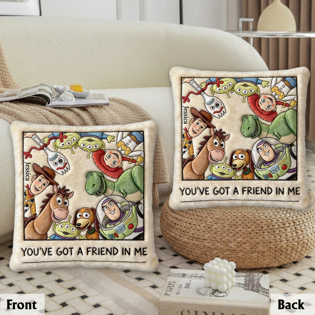 Personalized Faux Fur Pillow Custom Shape Kids Gift Idea Premium Faux Fur Pillow GradoCreations