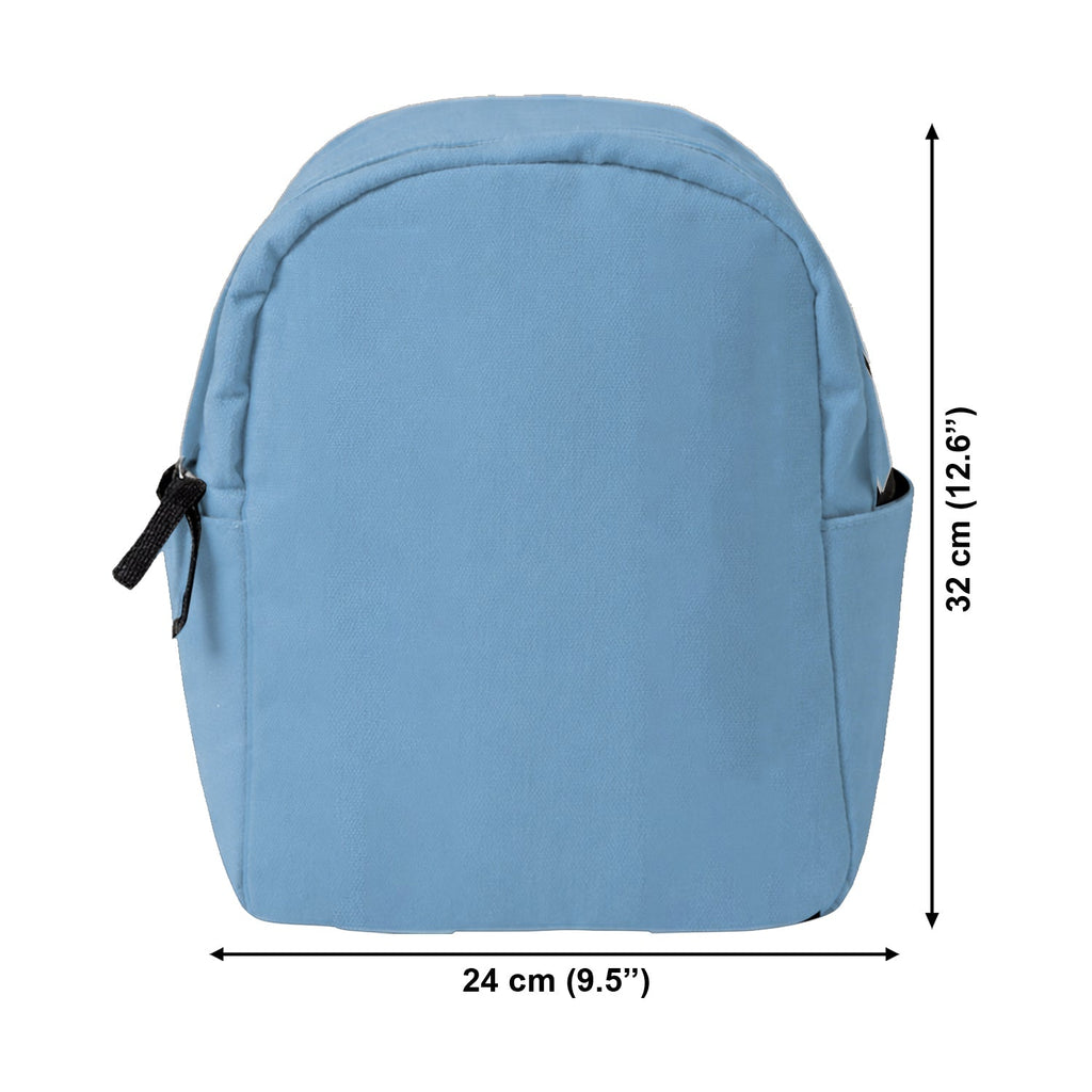Custom Ohana Initial Letter Leather Patch Backpack for Kids Changeable Leather Patch Backpack GradoCreations