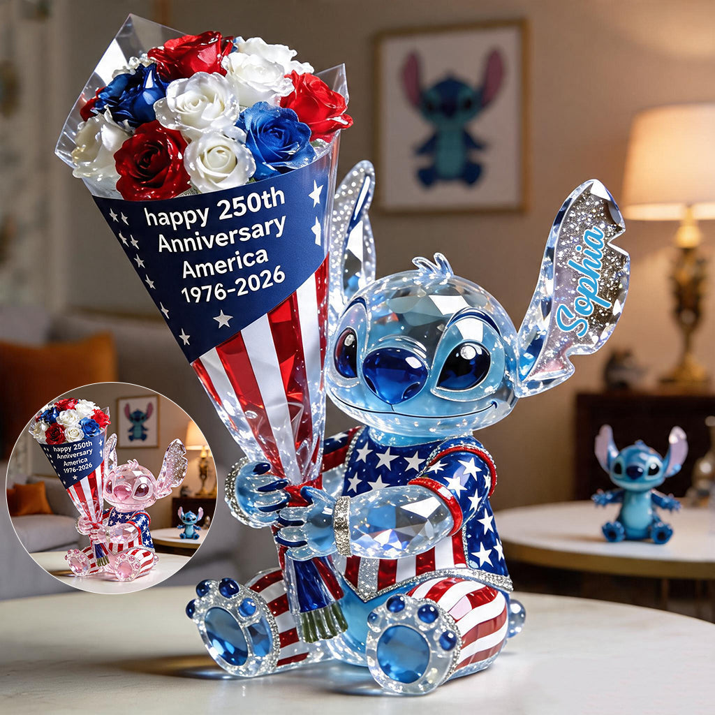Personalized Blue Alien Acrylic Plaque Custom Gift for Kids Custom Shaped Acrylic Plaque GradoCreations