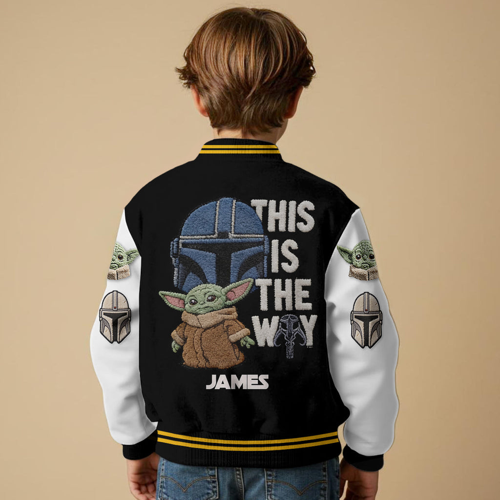 Personalized Varsity Jacket This Is The Way Custom Name Gift Varsity Jacket GradoCreations