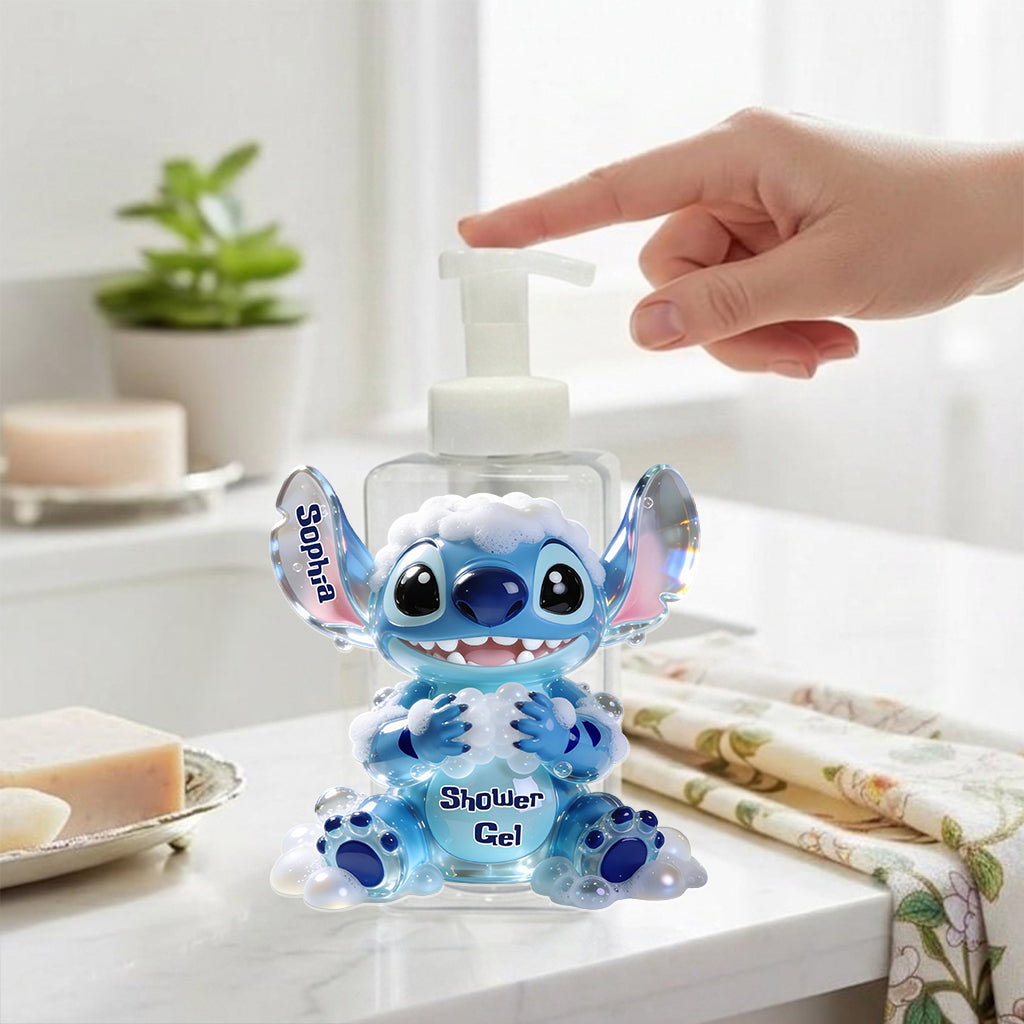 Personalized Kids Pump Dispenser for Shampoo, Hand Wash, Shower Gel Pump Dispenser GradoCreations