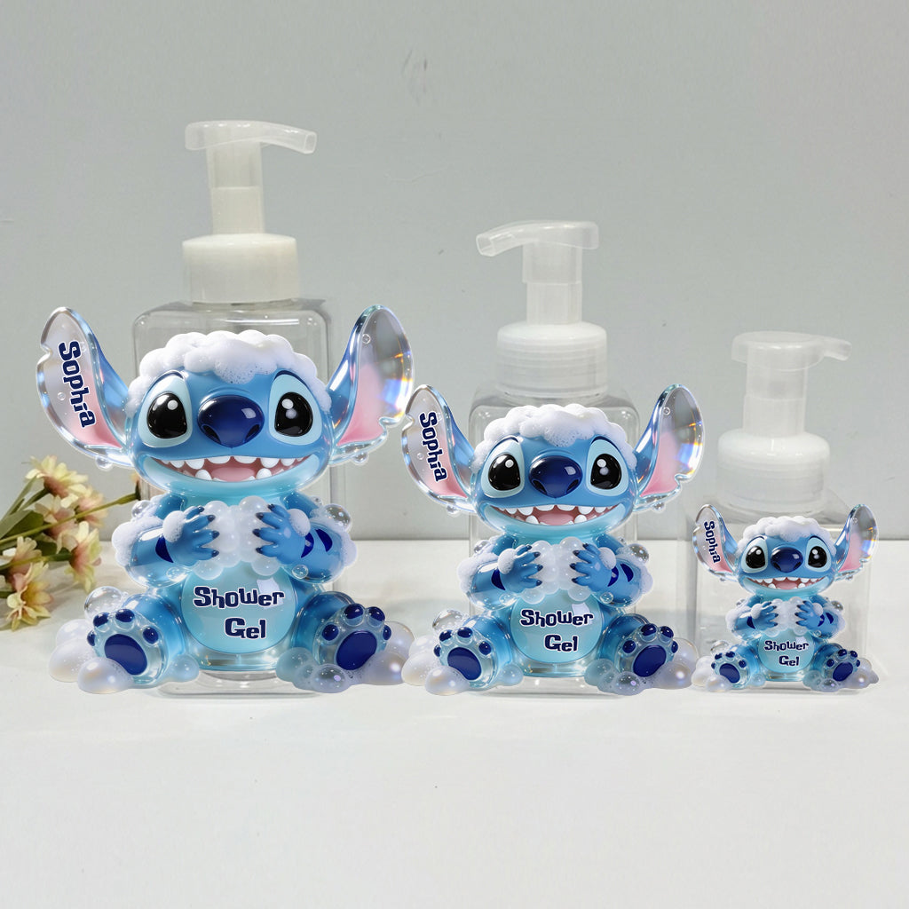 Personalized Kids Pump Dispenser for Shampoo, Hand Wash, Shower Gel Pump Dispenser GradoCreations