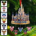Personalized Magical Castle Family Ornament with Custom Charms Ornament With Charm GradoCreations