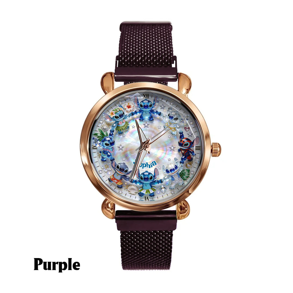 Personalized Ohana Women’s Hand Watch with Custom Name Gift Women Hand Watch GradoCreations