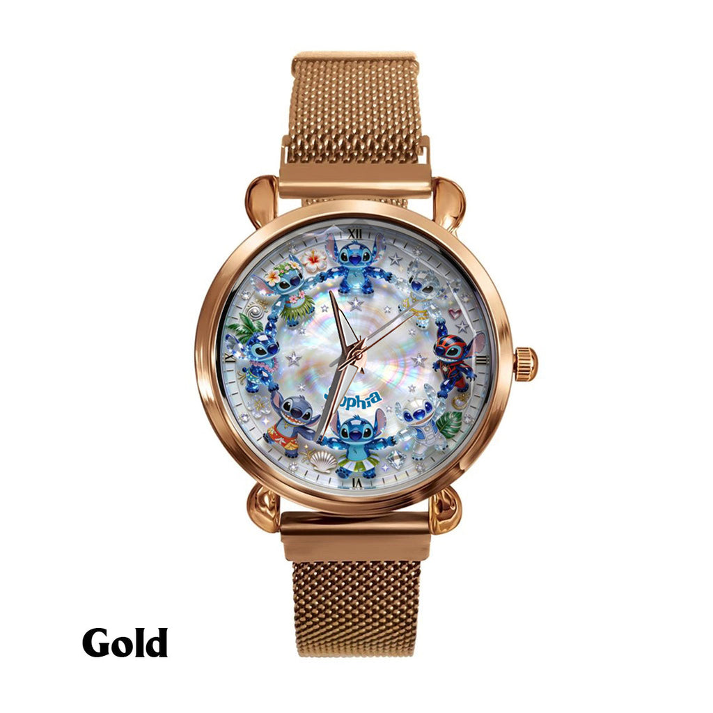 Personalized Ohana Women’s Hand Watch with Custom Name Gift Women Hand Watch GradoCreations