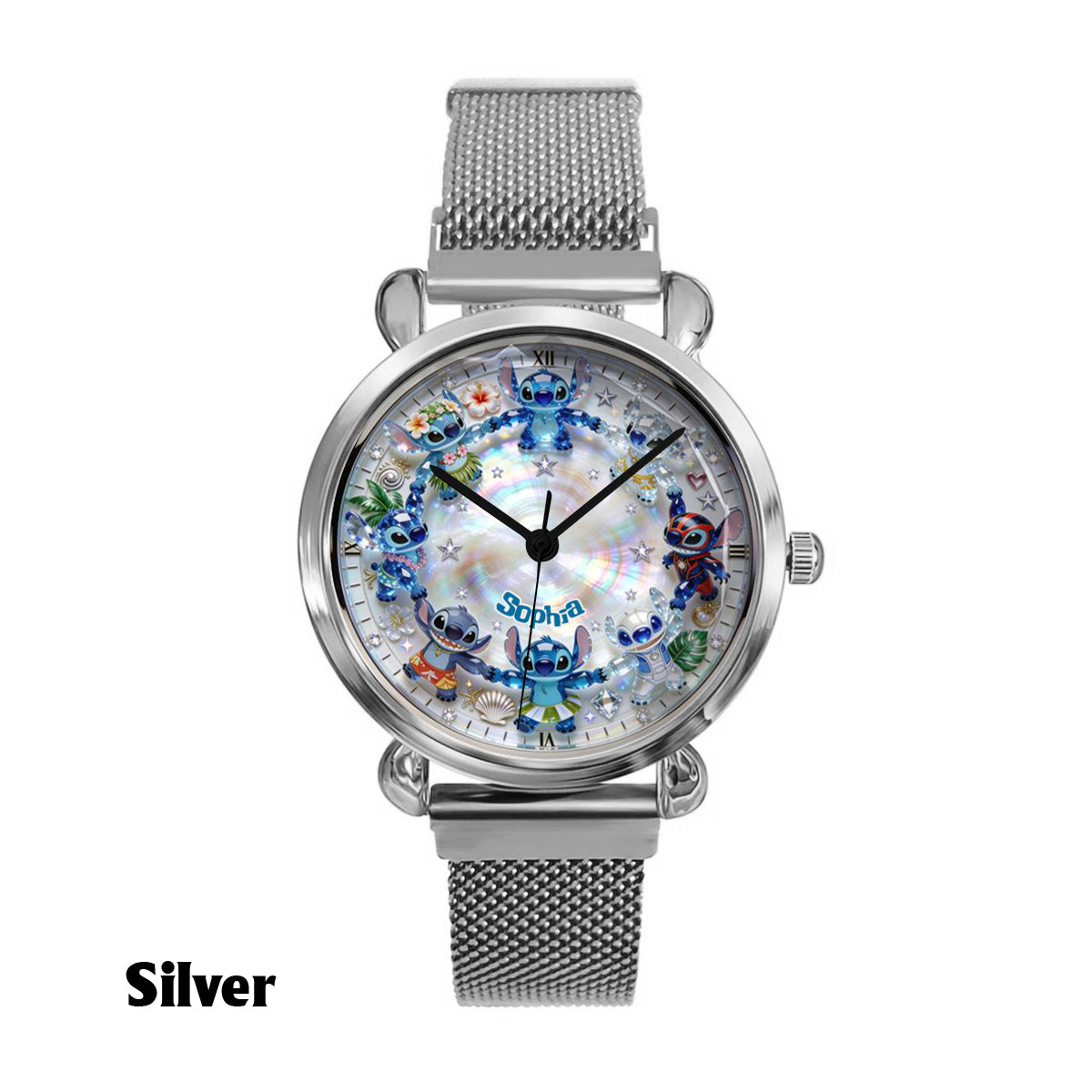 Personalized Ohana Women’s Hand Watch with Custom Name Gift Women Hand Watch GradoCreations