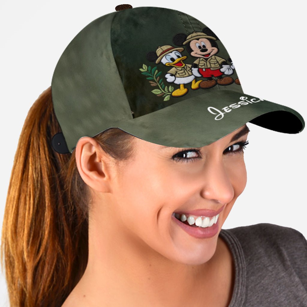 Personalized Animal Kingdom Classic Cap Custom Name for Kids Classic Cap GradoCreations