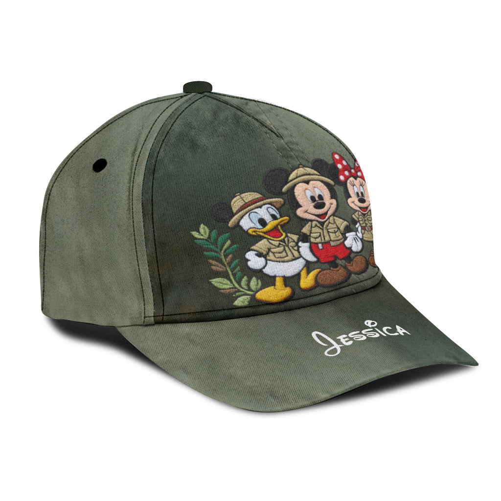 Personalized Animal Kingdom Classic Cap Custom Name for Kids Classic Cap GradoCreations