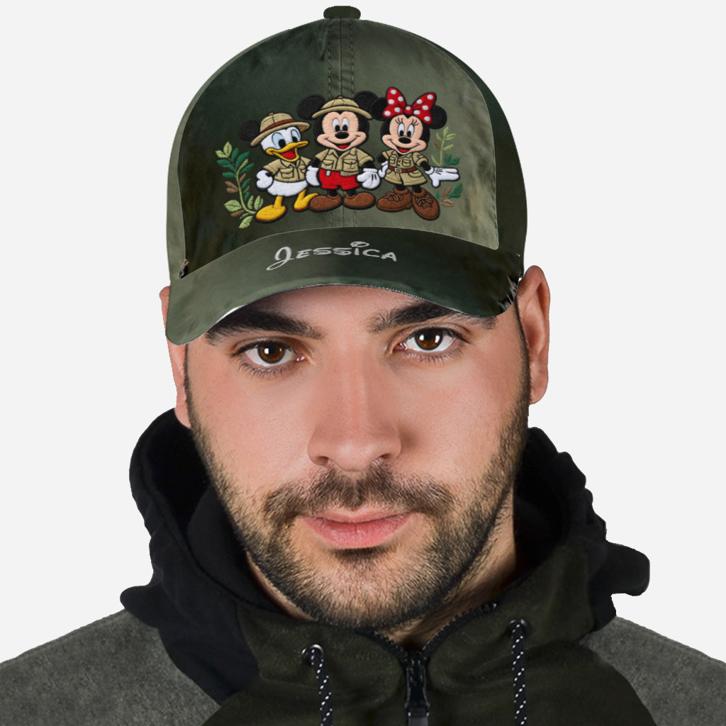 Personalized Animal Kingdom Classic Cap Custom Name for Kids Classic Cap GradoCreations