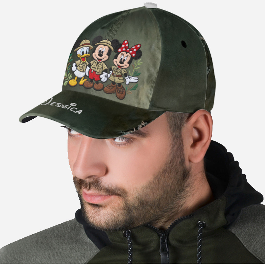 Personalized Animal Kingdom Classic Cap Custom Name for Kids Classic Cap GradoCreations