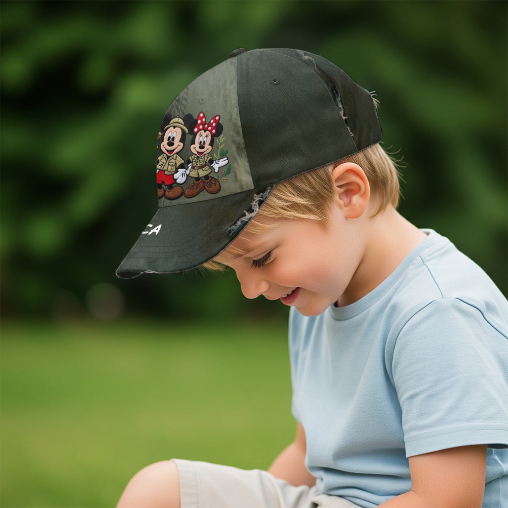 Personalized Animal Kingdom Classic Cap Custom Name for Kids Classic Cap GradoCreations