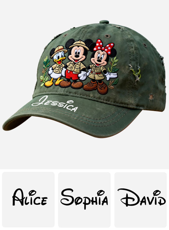 Personalized Animal Kingdom Classic Cap Custom Name for Kids Classic Cap GradoCreations