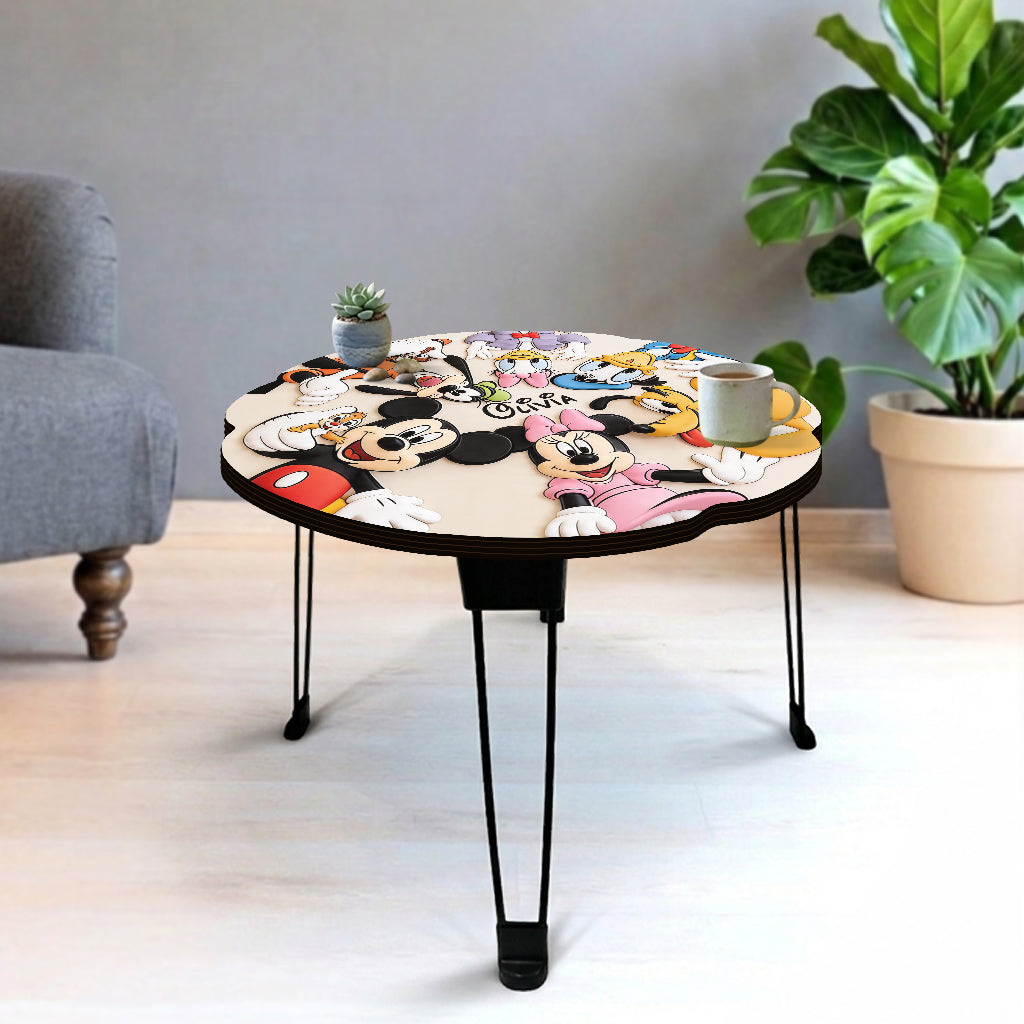 Personalized Disney Mouse Table Custom Shape Gift for Kids Table Custom Shape GradoCreations