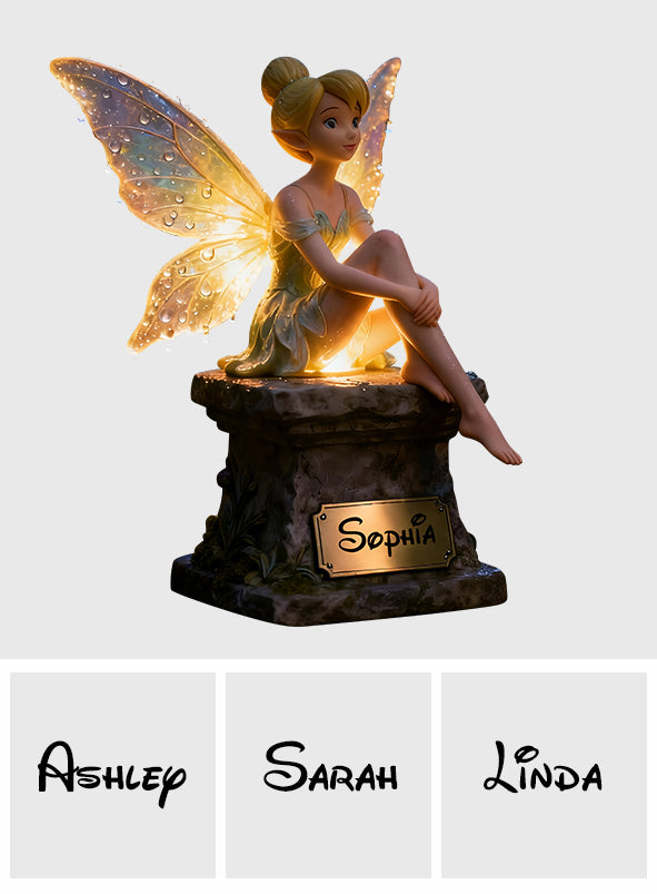 Personalized Solar Acrylic Fairy Light Custom Name Garden Decor Solar Acrylic Light GradoCreations