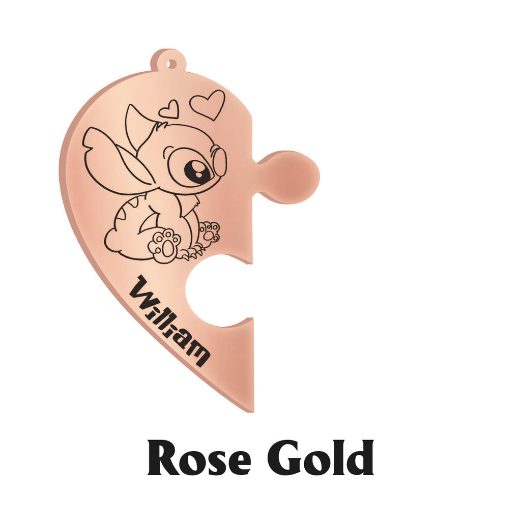 Personalized Ohana Matching Pendant Necklace Gift for Couples Matching Pendant Necklace GradoCreations