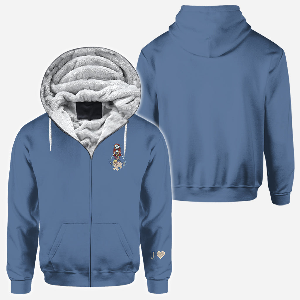 Personalized Nightmare Couple Matching Hoodies Gift for Couples All Over Shirt GradoCreations