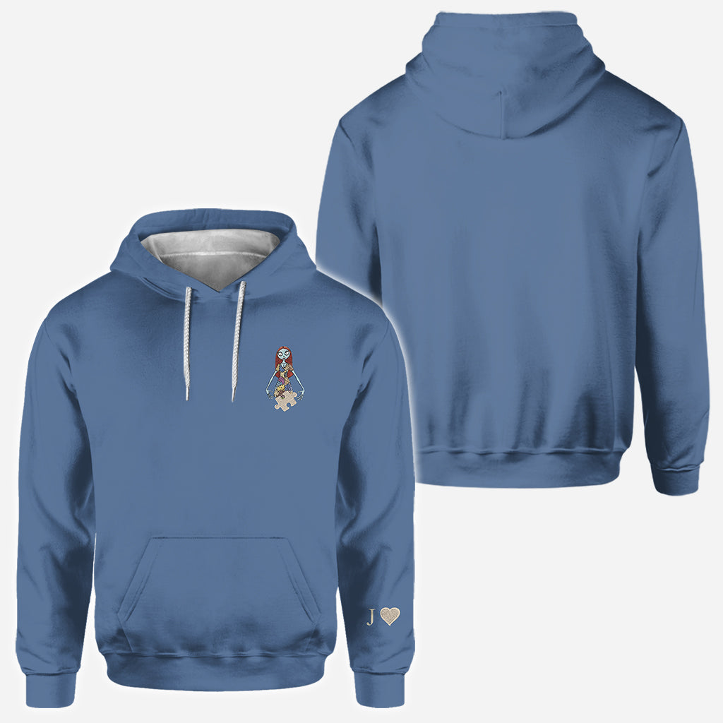 Personalized Nightmare Couple Matching Hoodies Gift for Couples All Over Shirt GradoCreations