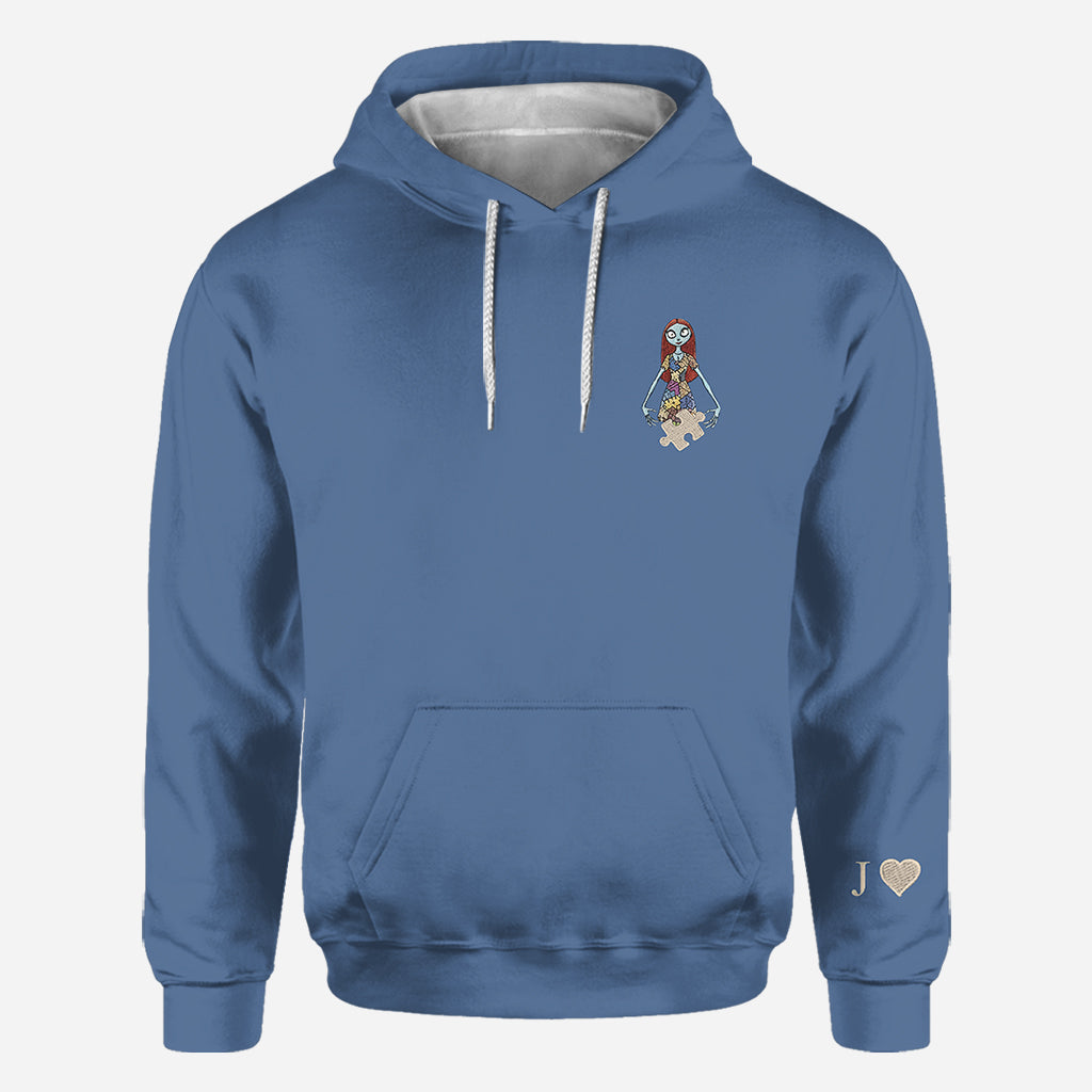 Personalized Nightmare Couple Matching Hoodies Gift for Couples All Over Shirt GradoCreations