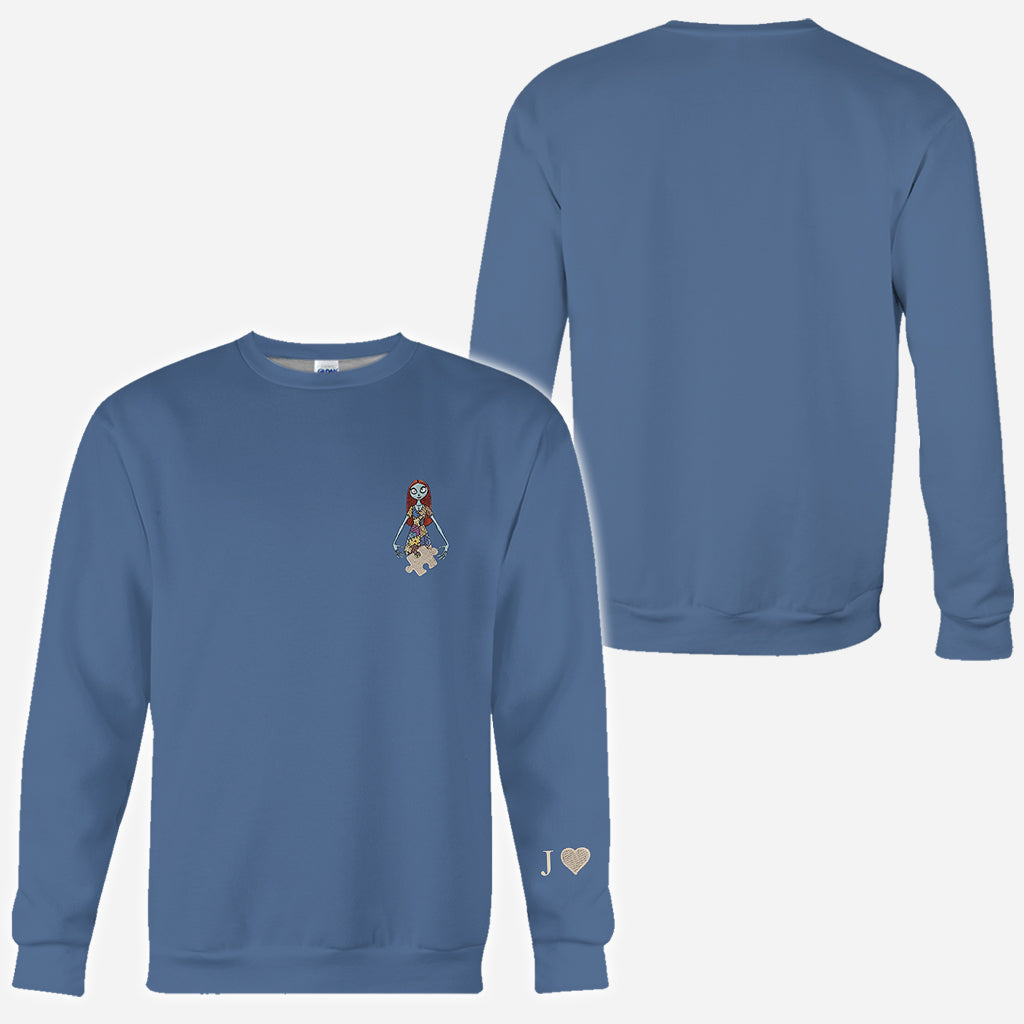 Personalized Nightmare Couple Matching Hoodies Gift for Couples All Over Shirt GradoCreations