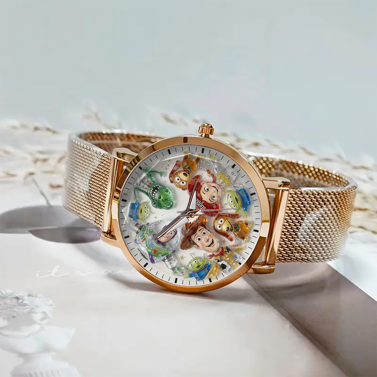 Personalized Kids Hand Watch with Friends Characters Custom Name Gift Women Hand Watch GradoCreations