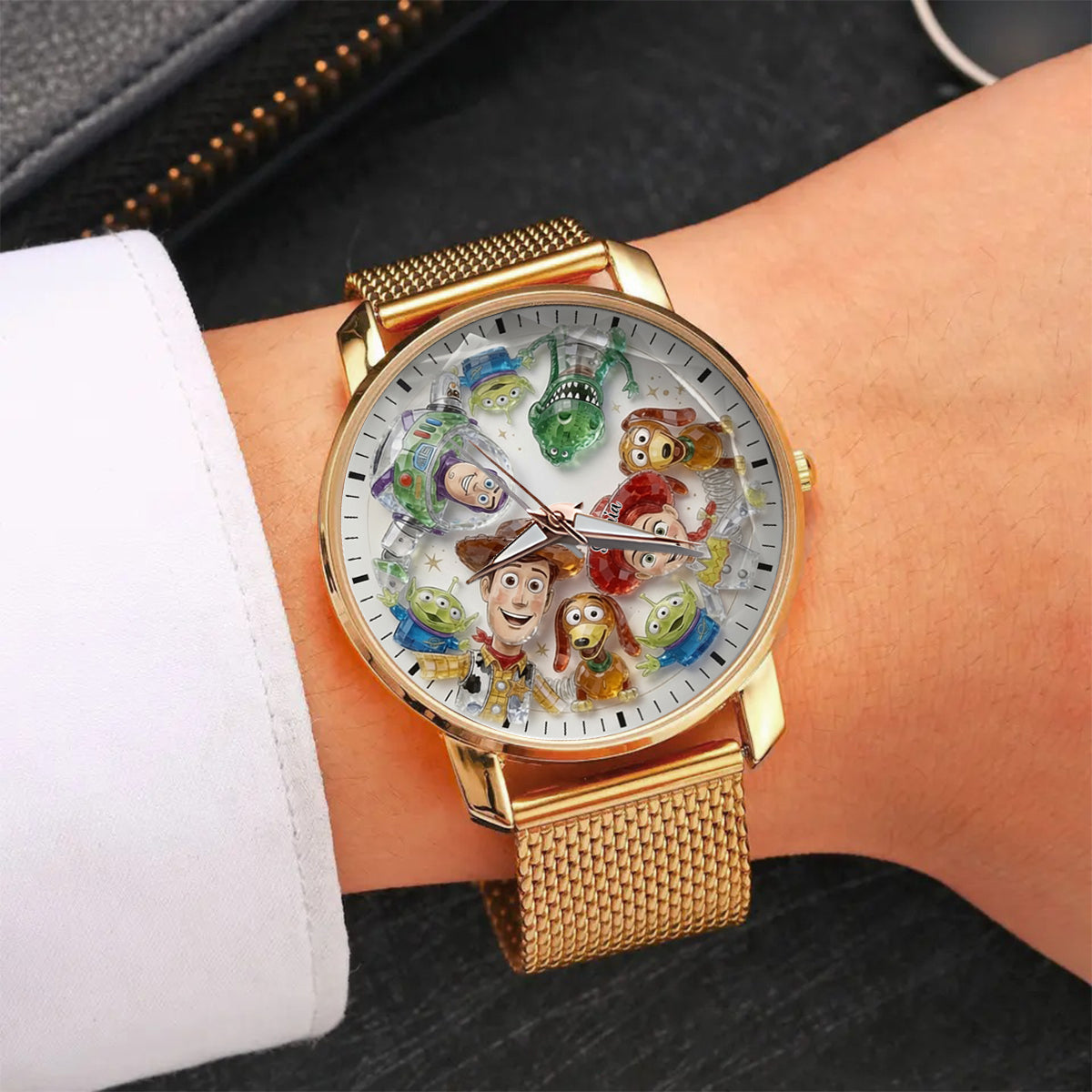 Personalized Kids Hand Watch with Friends Characters Custom Name Gift Women Hand Watch GradoCreations
